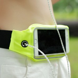 Θήκη Waterproof Transparent Sport Case Lime