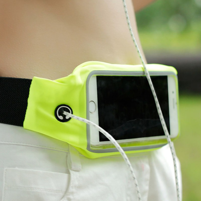 Θήκη Waterproof Transparent Sport Case Lime