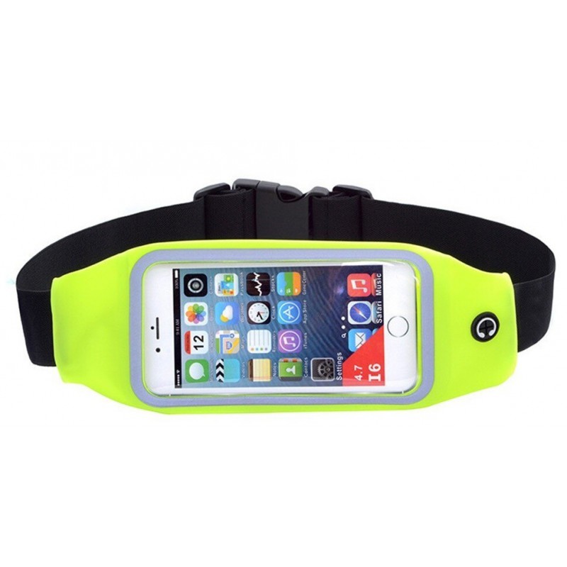 Θήκη Waterproof Transparent Sport Case Lime