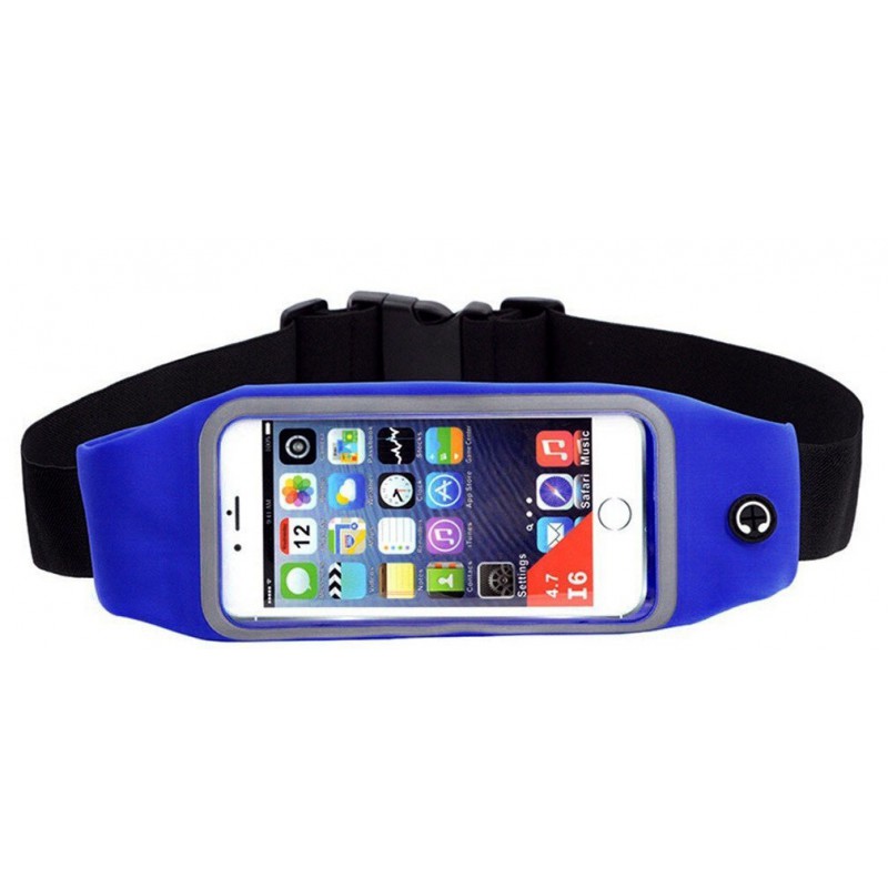 Θήκη Waterproof Transparent Sport Case Navy Blue