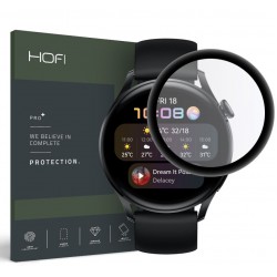 Γυαλί Προστασίας Hofi Hybrid Huawei Watch 3 (46mm) Tempered Glass 7H AntiCrash / AntiShock Black