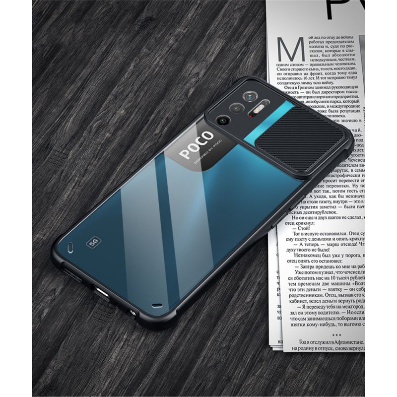 Θήκη Tech-Protect Camshield Xiaomi Redmi Note 10 5G/Poco M3 Pro 5G Black