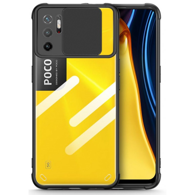 Θήκη Tech-Protect Camshield Xiaomi Redmi Note 10 5G/Poco M3 Pro 5G Black
