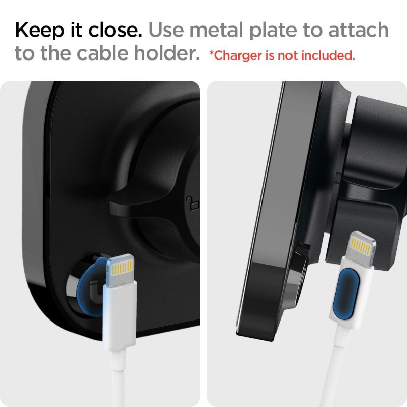 Βάση Αυτοκινήτου Spigen ITS12 Magnetic MagSafe Vent Car Mount Black (ACP02617) 