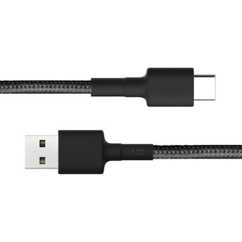 Καλώδιo Data Xiaomi Braided SJV4109GL USB-A to Type-C male 1m Black