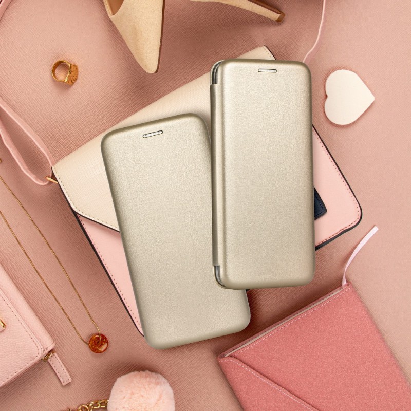 Θήκη Flip Book Forcell Elegance Apple iPhone 11 Pro Max (6.5") Curved Gold