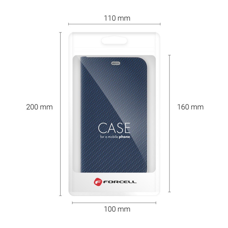 Θήκη Book Forcell Luna Apple iPhone 11 Pro Max (6.5") Blue