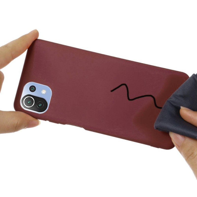 Θήκη Real Smooth Apple iPhone 13 Pro Max (6.7") Burgundy