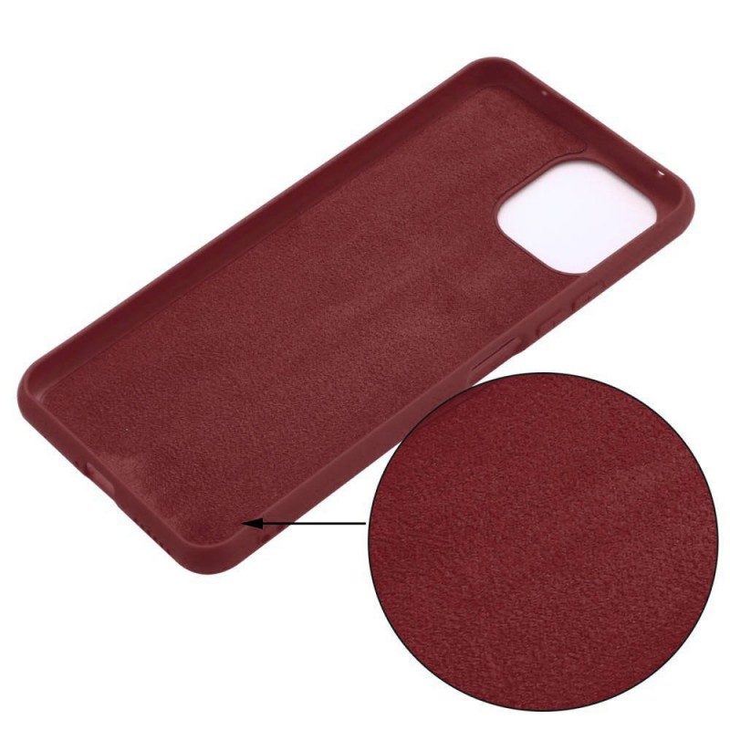 Θήκη Real Smooth Apple iPhone 13 Pro Max (6.7") Burgundy