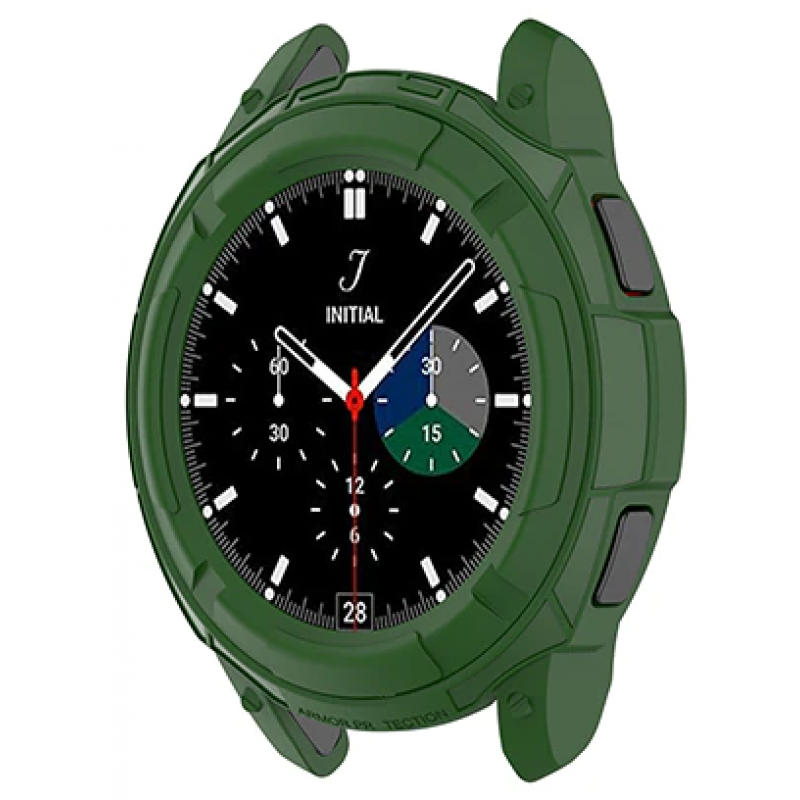 Θήκη TPU Protective Cover Samsung Galaxy Watch4 Classic (42mm) Green
