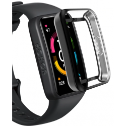 Θήκη Electroplated TPU Full Screen Cover Huawei Band 8 Black