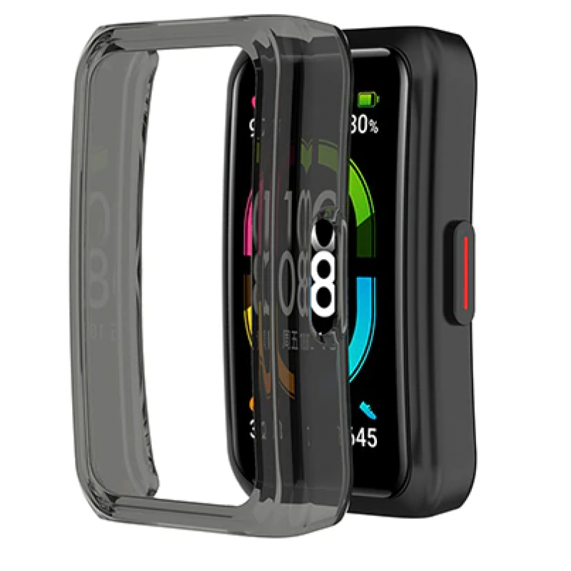 Θήκη TPU Protective Cover Honor Band 6 Transparent Black