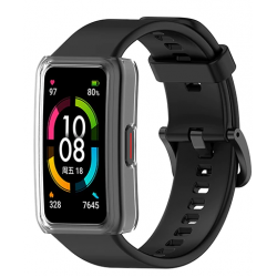Θήκη TPU Protective Cover Honor Band 6 Transparent Black