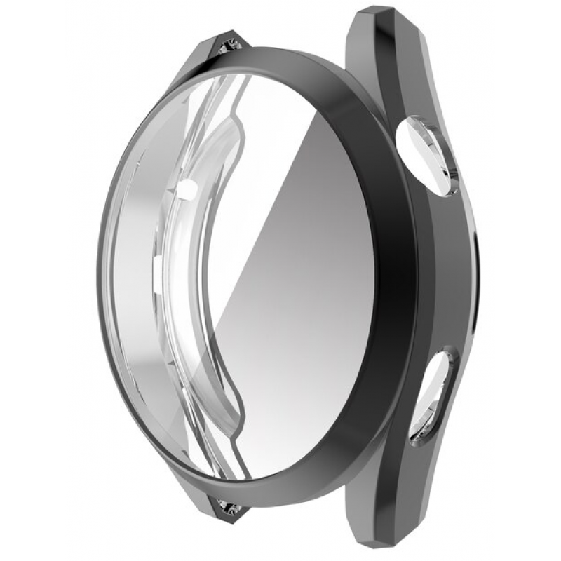Θήκη Electroplated TPU Full Screen Cover Huawei Watch 3 (46mm) Black