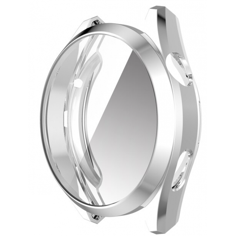 Θήκη Electroplated TPU Full Screen Cover Huawei Watch 3 (46mm) Silver