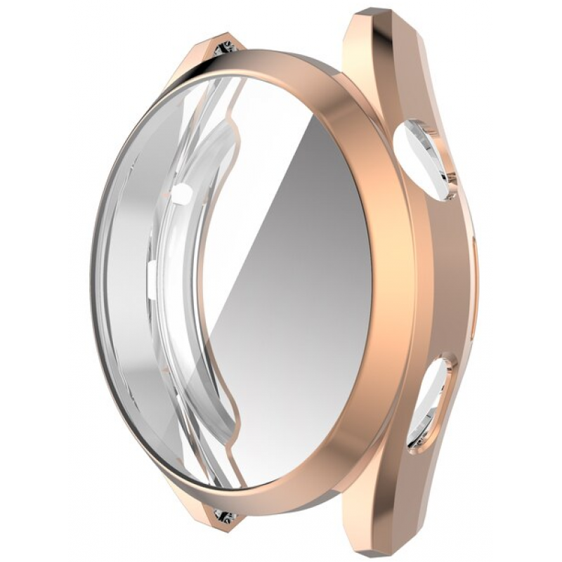 Θήκη Electroplated TPU Full Screen Cover Huawei Watch 3 (46mm) Rose Gold