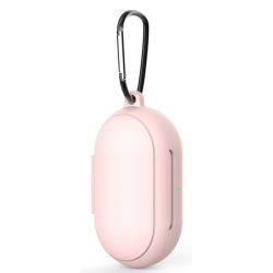 Θήκη Samsung Galaxy Buds/Buds+ Silicone Skin with Carabiner Pink