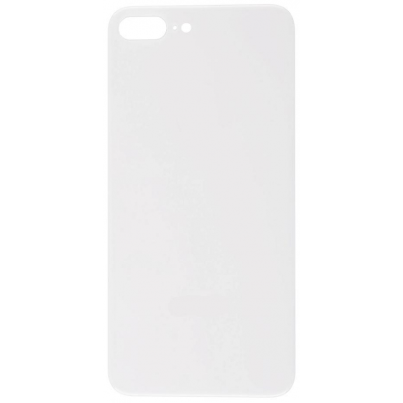 Καπάκι Μπαταρίας με Αυτοκόλλητη Ταινία Apple iPhone 8 Back Cover Glass White (OEM)