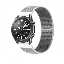 Ανταλλακτικό λουράκι QuickFit Nylon Seashell για Samsung Galaxy Watch5 (40mm & 42mm)/Watch4 (40mm & 44mm)/ Watch4 Classic (42mm & 46mm)/ Watch3(41mm)/Active 2(40/44mm)/Amazfit GTS 3 (43mm)/GTR(42mm) (20mm)