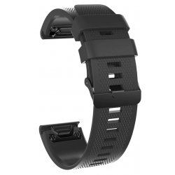 Ανταλλακτικό λουράκι QuickFit Garmin Fenix 5/5 Plus/6/6 Pro/7/Forerunner 945/935 Black Buckle Sportband Grid Texture Black (22mm) Ανταλλακτικό λουράκι QuickFit Garmin Fenix 5/5 Plus/6/6 Pro/7/Forerunner 945/935 Black Buckle Sportband Grid Texture Black (22mm)