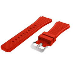 Ανταλλακτικό λουράκι QuickFit Striped Silicone Red για Samsung Galaxy Watch3(45mm)/Watch(46mm)/Huawei Watch 3 (46mm)/ Watch 3 Pro (48mm)/GT 2/Pro/Honor GS Pro/Amazfit GTR 3 (46mm)/GTR 3 Pro/GTR(47mm)/ Stratos 3(48mm) (22mm) Ανταλλακτικό λουράκι QuickFit Striped Silicone Red για Samsung Galaxy Watch3(45mm)/Watch(46mm)/Huawei Watch 3 (46mm)/ Watch 3 Pro (48mm)/GT 2/Pro/Honor GS Pro/Amazfit GTR 3 (46mm)/GTR 3 Pro/GTR(47mm)/ Stratos 3(48mm) (22mm)