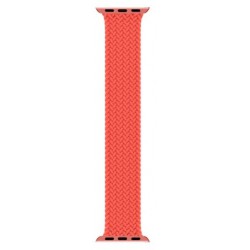 Ανταλλακτικό λουράκι QuickFit Apple Watch 1/2/3/4/5/6/SE/7/8 (42/44/45/49mm) Braided Loop Electric Orange