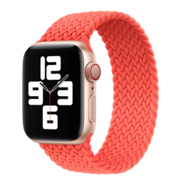 Ανταλλακτικό λουράκι QuickFit Apple Watch 1/2/3/4/5/6/SE/7/8 (42/44/45/49mm) Braided Loop Electric Orange