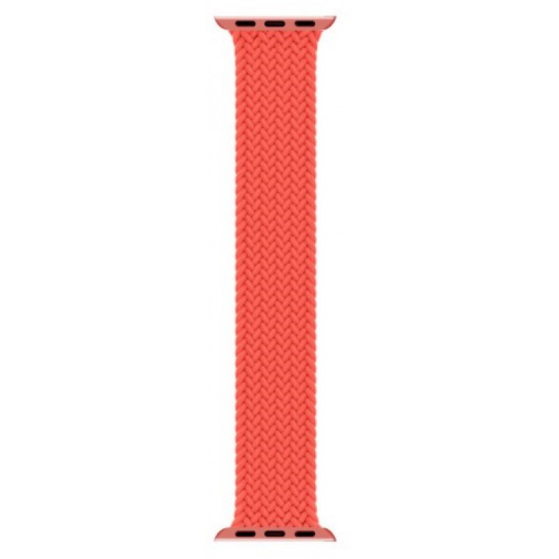 Ανταλλακτικό λουράκι QuickFit Apple Watch 1/2/3/4/5/6/SE/7/8 (42/44/45/49mm) Braided Loop Electric Orange