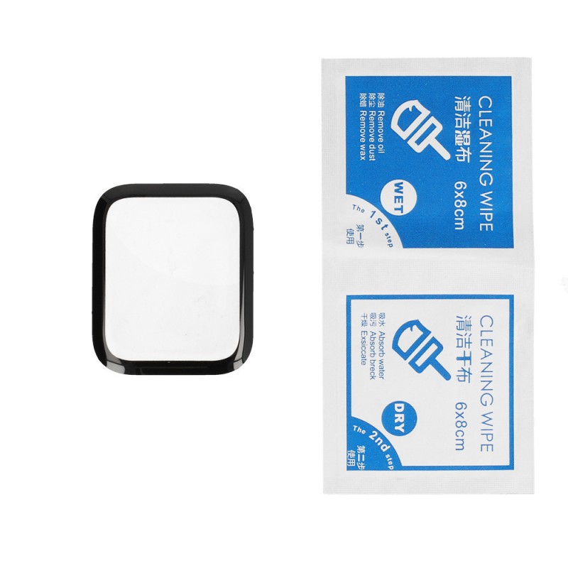 Γυαλί Προστασίας Xiaomi Mi Watch Acrylic Full Glue Tempered Glass 9H Anticrash/Antishock Black 