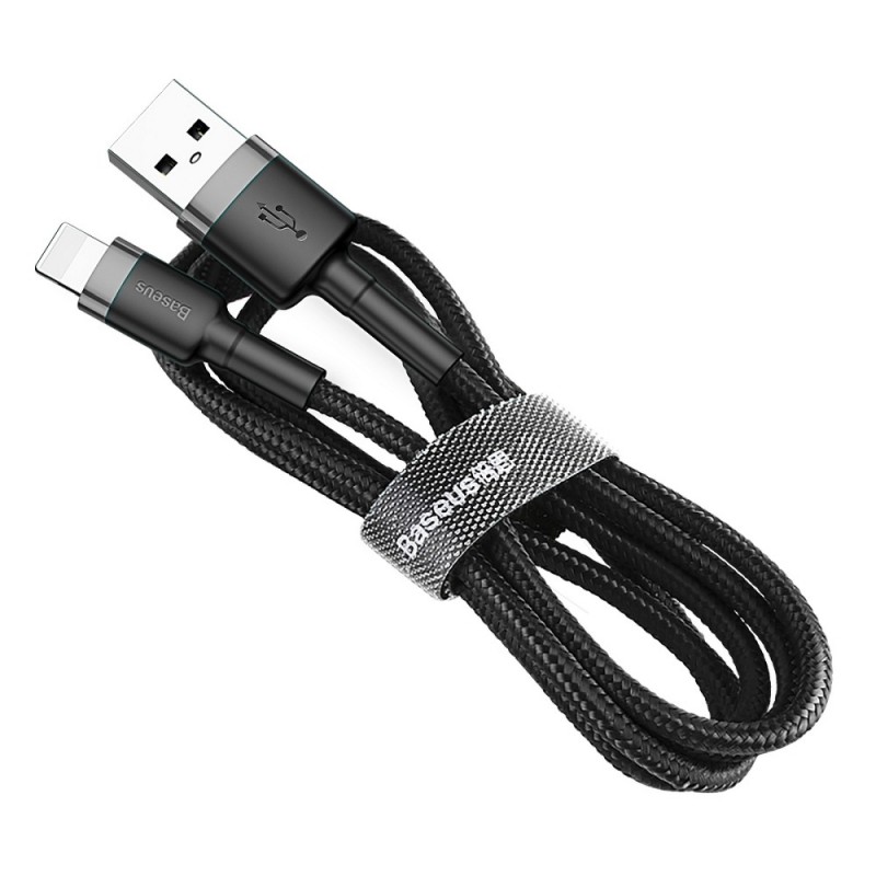 Καλώδιο Φόρτισης Baseus Cafule Series USB to Lightning Cable (CALKLF-CG1) 1.5A 2m Black