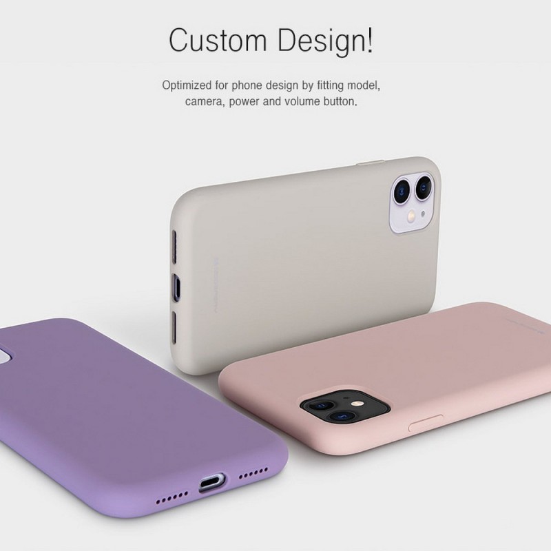 Θήκη Mercury Silicon Cover Soft touch/feeling Apple iPhone 13 (5.4") Lavender