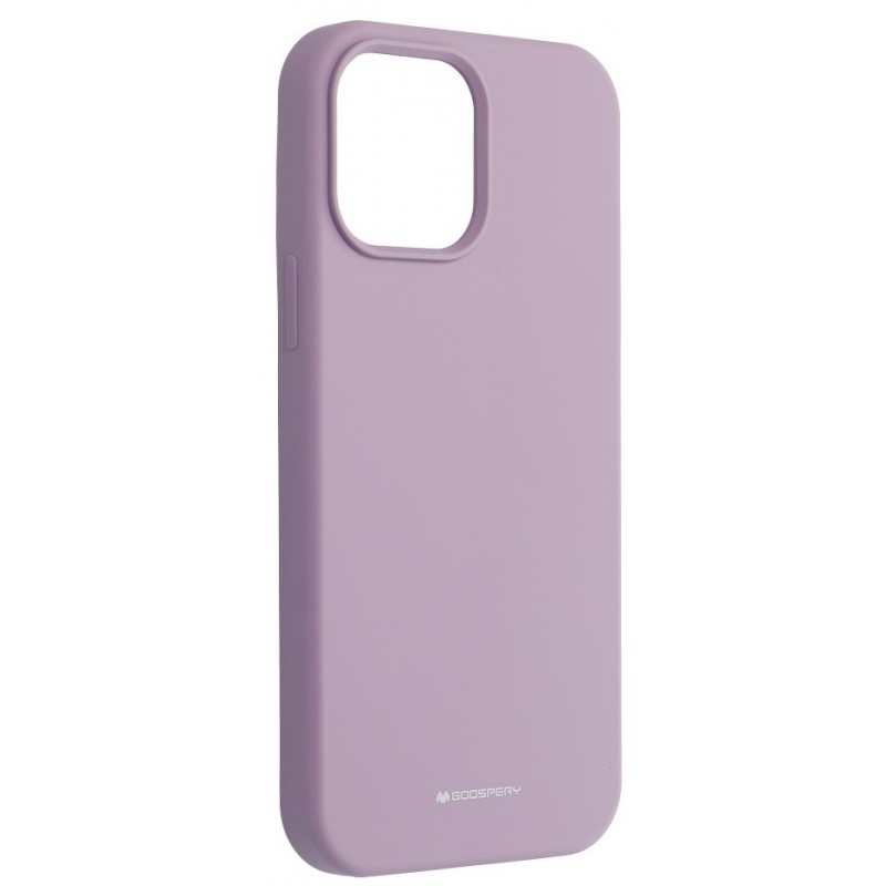 Θήκη Mercury Silicon Cover Soft touch/feeling Apple iPhone 13 (5.4") Lavender