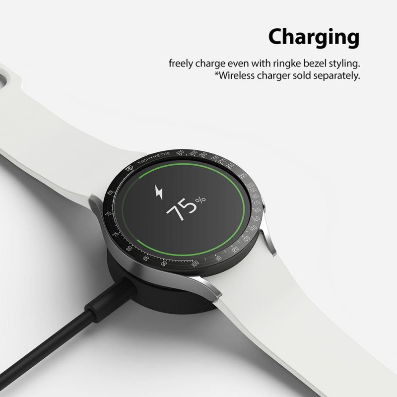 Προστατευτικό Ringke Air & Bezel Styling Samsung Galaxy Watch5 (40mm)/Watch4 (40mm) Stainless Black Προστατευτικό Ringke Air & Bezel Styling Samsung Galaxy Watch5 (40mm)/Watch4 (40mm) Stainless Black