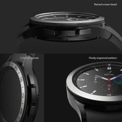 Προστατευτικό Ringke Air & Bezel Styling Samsung Galaxy Watch4 Classic (42mm) Stainless Silver