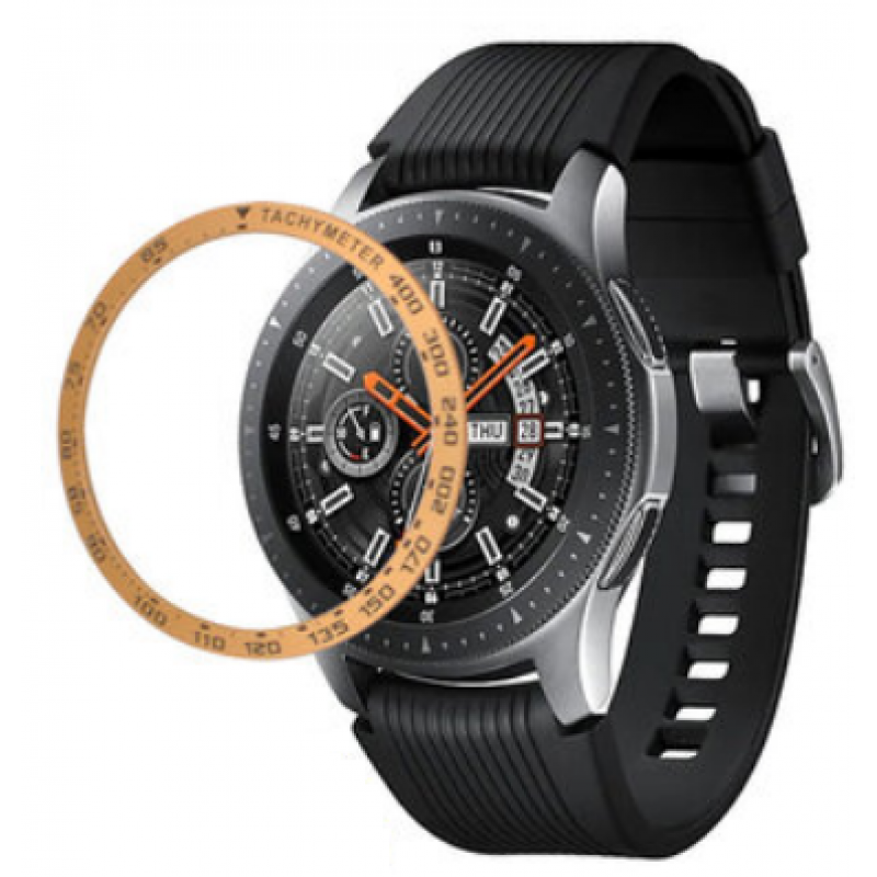 Προστατευτικό Bezel Styling Tachymeter Samsung Galaxy Watch (42mm) Gold