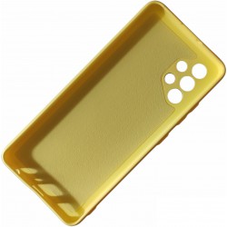 Θήκη Real Smooth Silicone Samsung Galaxy A32 SM-A325 Yellow