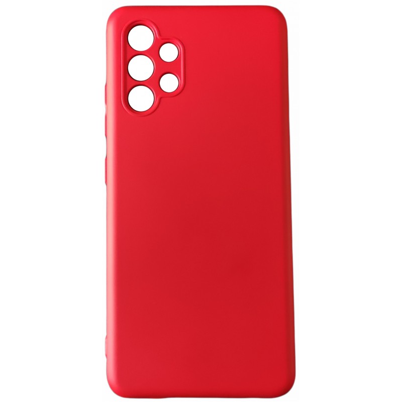 Θήκη Real Smooth Silicone Samsung Galaxy A32 SM-A325 Red