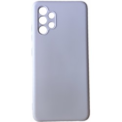 Θήκη Real Smooth Silicone Samsung Galaxy A32 SM-A325 Pastel Violet