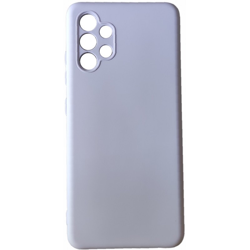 Θήκη Real Smooth Silicone Samsung Galaxy A32 SM-A325 Pastel Violet