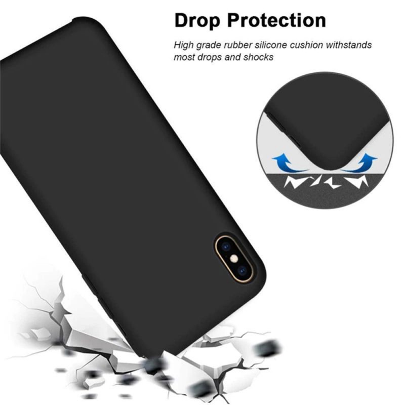 Θήκη Real Smooth Silicone Apple iPhone 13 Pro Max (6.7") Black
