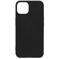 Θήκη Real Smooth Silicone Apple iPhone 13 Pro Max (6.7") Black