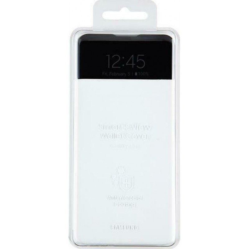 Θήκη Samsung Smart S View Wallet Cover EF-EA325PWEGEE Samsung Galaxy A32 SM-A325 White (Original)