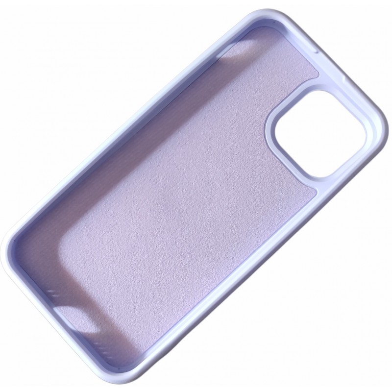 Θήκη Real Smooth Silicone Ring Finger Grip Apple iPhone 13 Mini (5.4") Purple