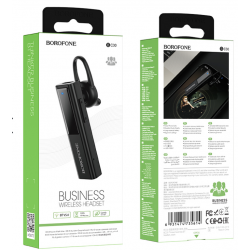 Ακουστικό Bluetooth Borofone Headset BC30 Thinker Black