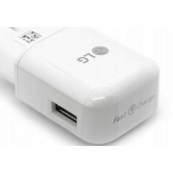 Φορτιστής Ταξιδίου LG Fast-Charger MCS-H06 (Original Bulk Adapter Only) White