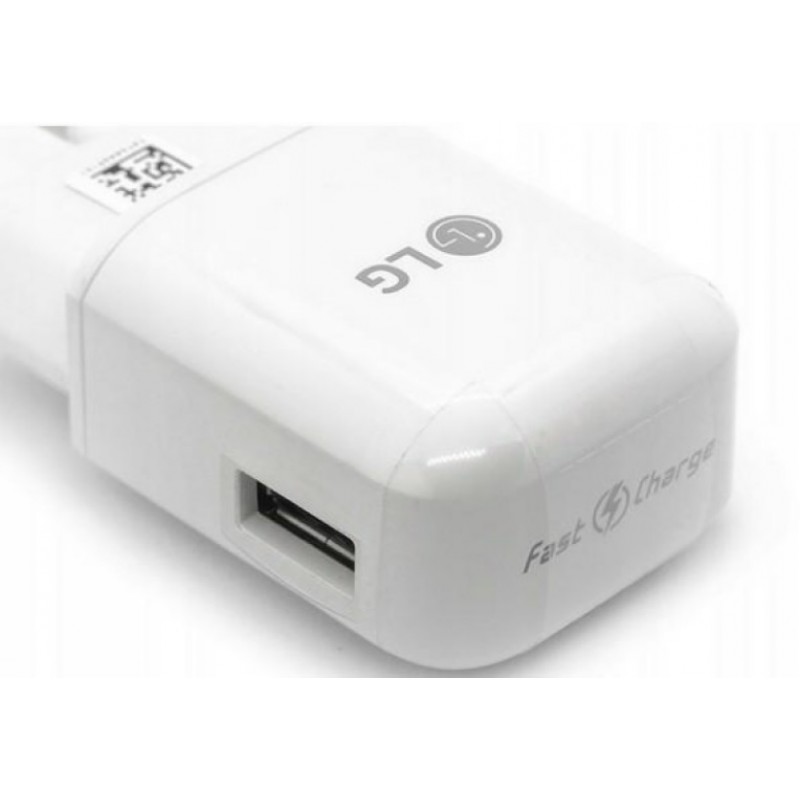 Φορτιστής Ταξιδίου LG Fast-Charger MCS-H06 (Original Bulk Adapter Only) White