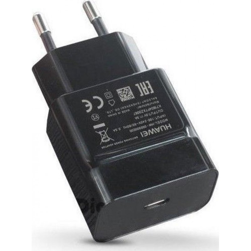 Φορτιστής Ταξιδιού Huawei Super-Charger (HW-050300E00) Max 15W 3A Black (Original Bulk Only Adapter) 