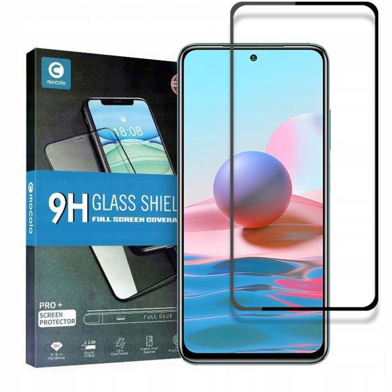 Γυαλί Προστασίας MOCOLO TG+3D Xiaomi Redmi 10/10 (2022) Full Screen Cover Tempered Glass 9H AntiCrash / AntiShock Black