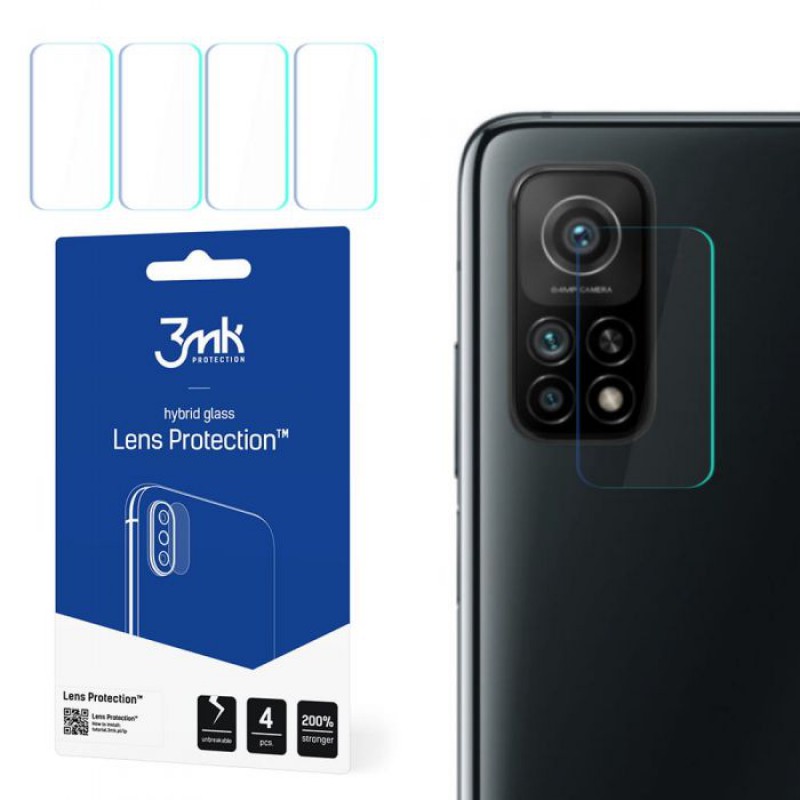 Γυαλί Προστασίας 3MK Camera Lens Xiaomi 11T/11T Pro Tempered Glass 7H AntiCrash / AntiShock (4τμχ)