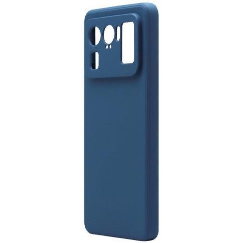 Θήκη TPU iNOS Liquid Silicone Xiaomi Mi 11 Ultra L-Cover Blue